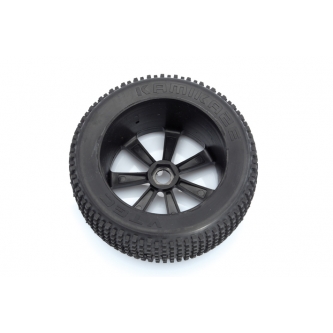 LRP 1/8 TRUGGY TYRE WITH RIMS SET OF 4 